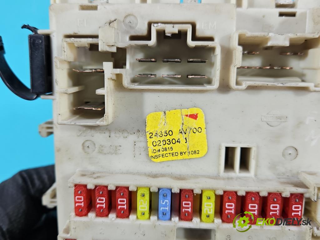 Nissan Primera P12 2001-2007 1.9 dci 120 hp manual 88 kW 1870 cm3 5- řídící jednotka motoru 0281011646