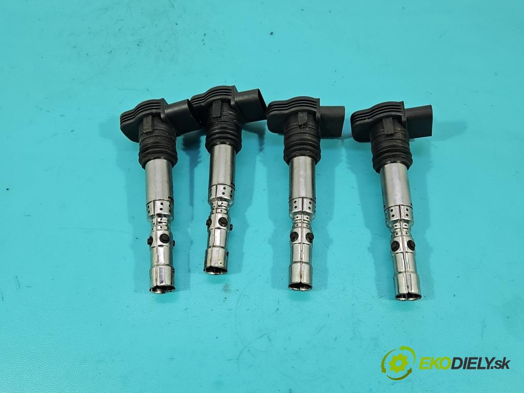 Audi A3 8L 1996-2003 1.8 T 150 HP manual 110 kW 1781 cm3 3- cievka zapaľovacia 0040102043 (Zapaľovacia cievka)