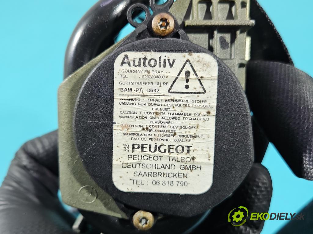 Peugeot 508 I 2010-2018 1.6 hdi 111KM manual 82 kW 1560 cm3 4- pas bezpečnosť: predné ľavý