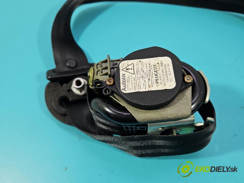 Peugeot 508 I 2010-2018 1.6 hdi 111KM manual 82 kW 1560 cm3 4- pas bezpečnosť: predné ľavý