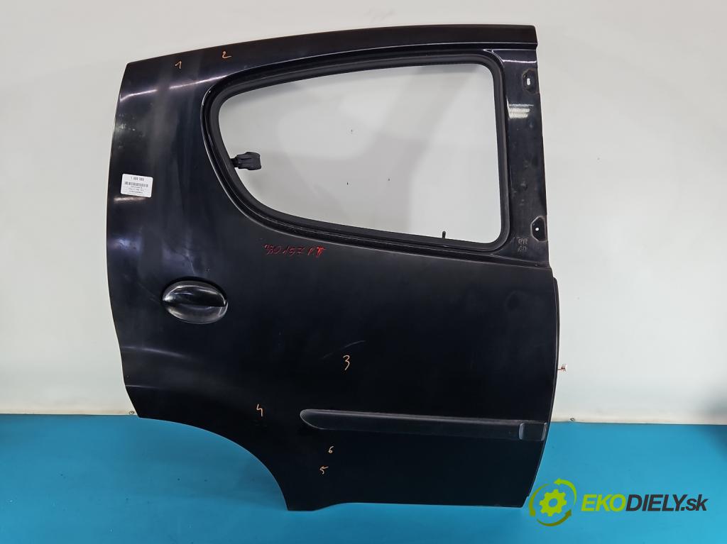 Citroen C1 I 2005-2014 1.0 68 HP manual 50 kW 998 cm3 5- dvere zadné pravé  (Kľučka dverí ostatné)