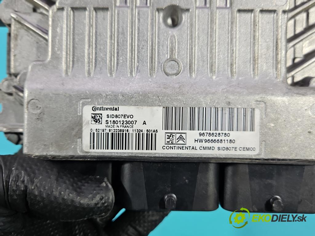 Peugeot 508 I 2010-2018 1.6 hdi 111KM manual 82 kW 1560 cm3 4- riadiaca jednotka motora S180123007A