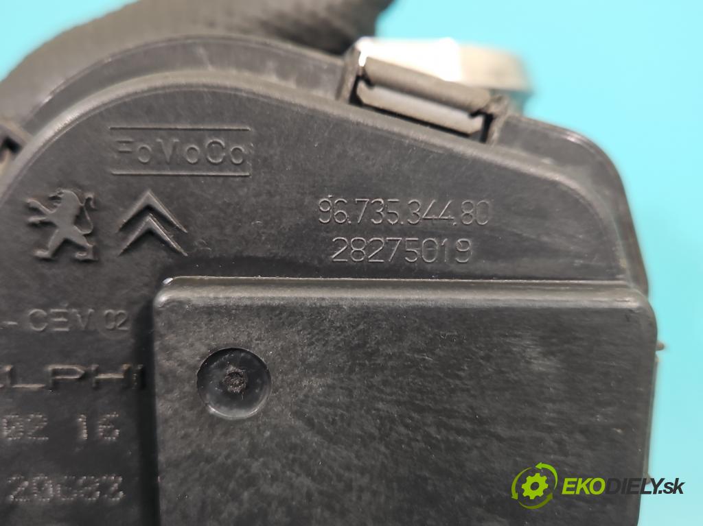 Peugeot Partner II 2008-2018 1.6 hdi 90 HP manual 66 kW 1560 cm3 5- klapka 9673534480 (Škrtiaca klapka)