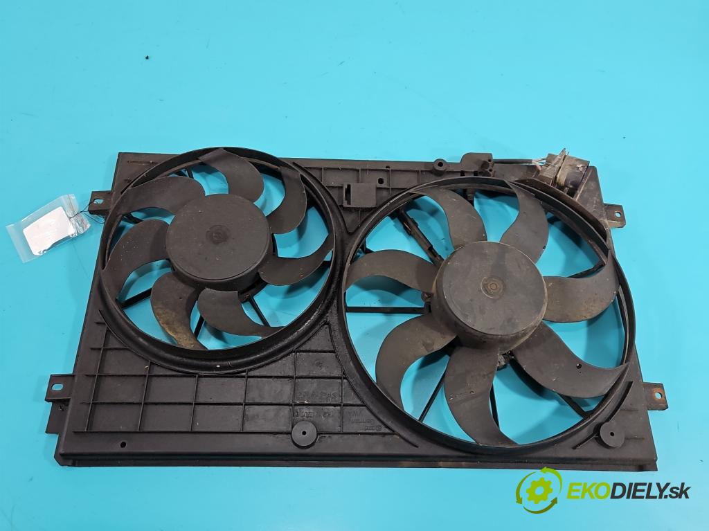 Vw Passat B6 2005-2010 1.9 tdi 105 hp manual 77 kW 1896 cm3 5- ventilátor chladič 1K0959455EF