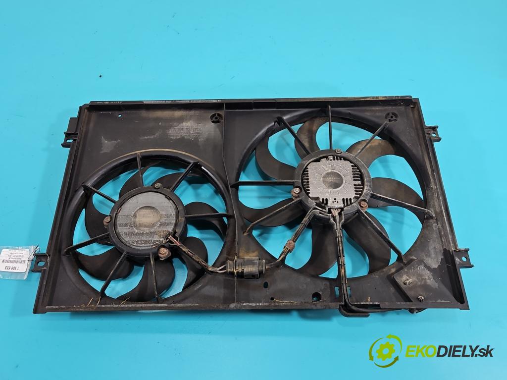 Vw Passat B6 2005-2010 1.9 tdi 105 hp manual 77 kW 1896 cm3 5- ventilátor chladič 1K0959455EF
