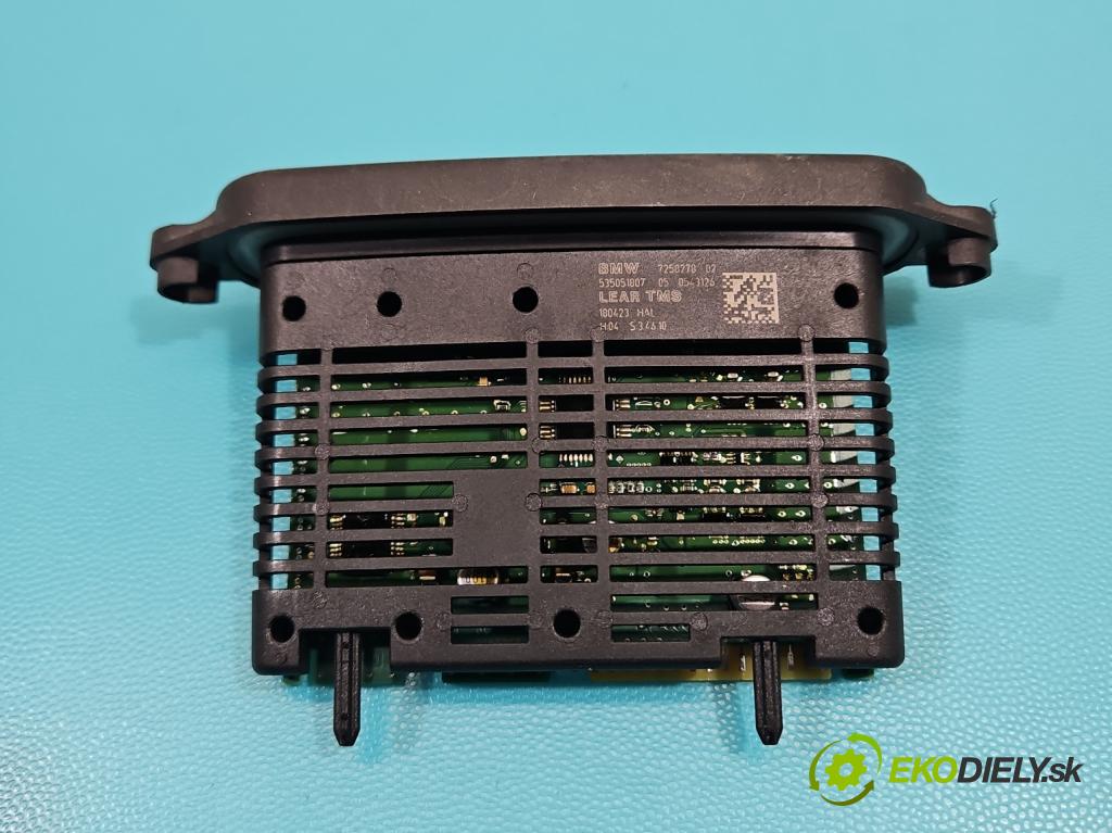 Bmw 5 F10 2010-2017 2.0b 184hp automatic 135 kW 1997 cm3 4- střídač: xenon 7258278 (Riadiaca jednotka xenónu)