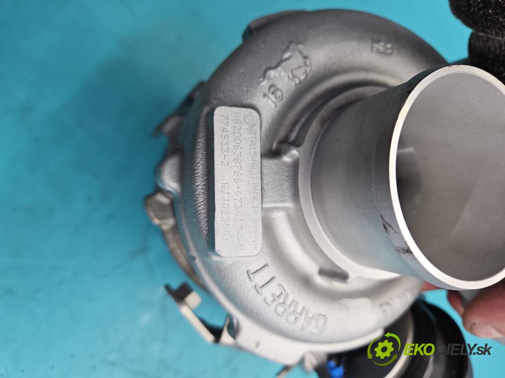 Nissan X-trail II T31 2008-2013 2.0 dci (M9R1850) 173KM manual 127 kW 1995 cm3 5- Turbodmychadlo repasováno 774833-2