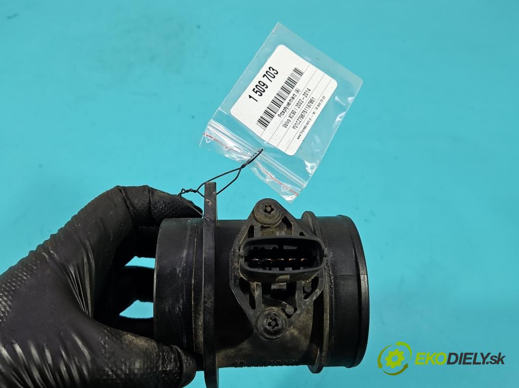 Volvo XC90 I 2002-2014 2.4 D5 (D5244T) 163 HP automatic 120 kW 2401 cm3 5- průtokoměr: 0280218088 (Váha vzduchu)