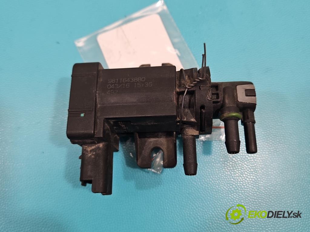 Peugeot Partner II 2008-2018 1.6 hdi 90 HP manual 66 kW 1560 cm3 5- ventil podtlaku 9811643880 (Ventil)