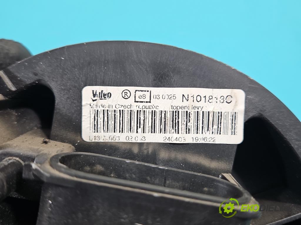 Citroen C1 I 2005-2014 1.0 68 hp manual 50 kW 998 cm3 5- ventilátor vzduchu