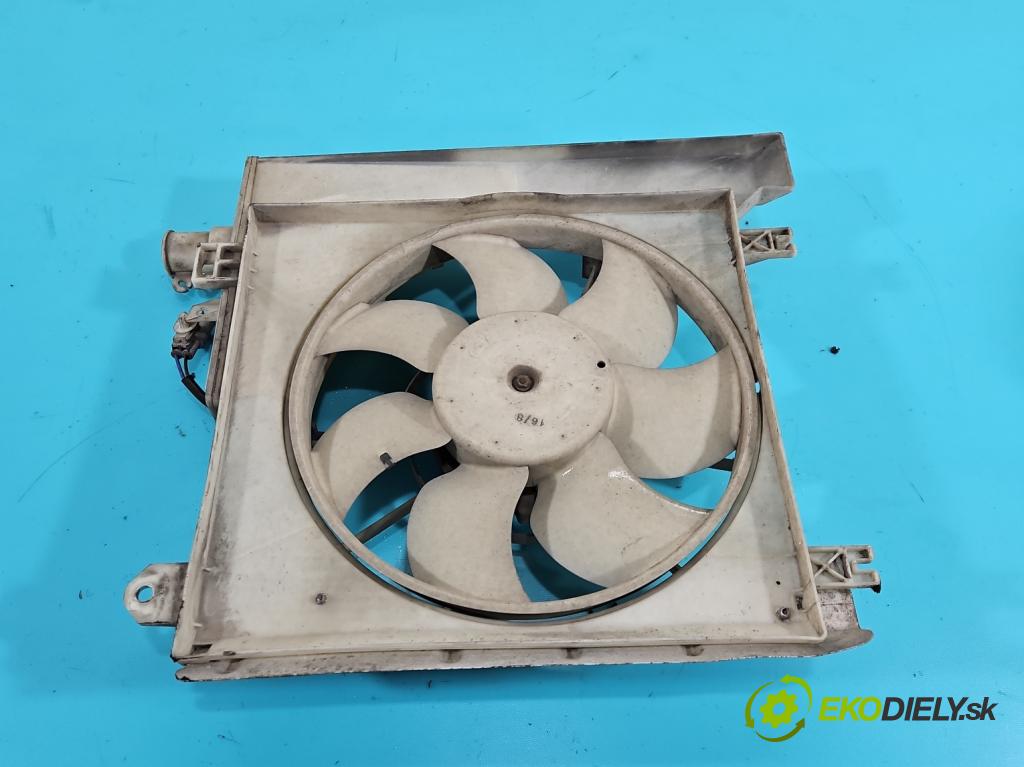 Citroen C1 I 2005-2014 1.0 68 hp manual 50 kW 998 cm3 5- ventilátor chladič 