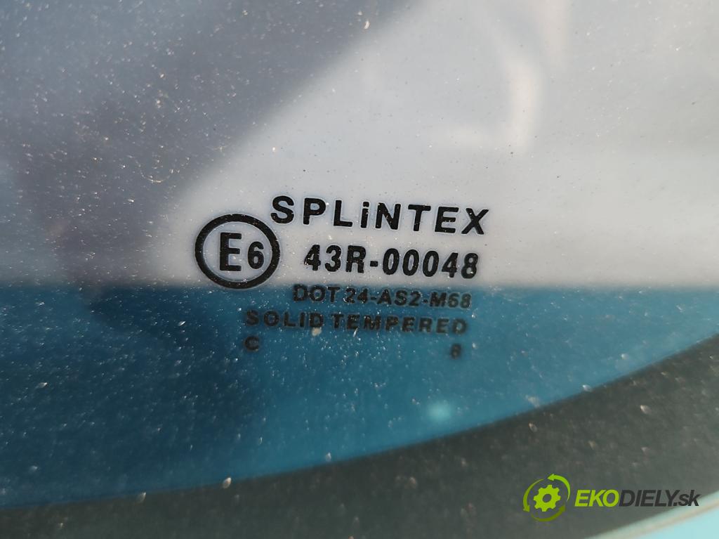 Citroen C1 I 2005-2014 1.0 68 hp manual 50 kW 998 cm3 5- sklo dveře zadní levé