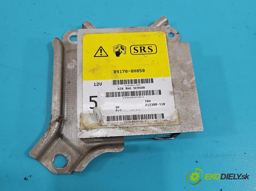 Citroen C1 I 2005-2014 1.0 68 HP manual 50 kW 998 cm3 5- airbag vzduchové soubor: