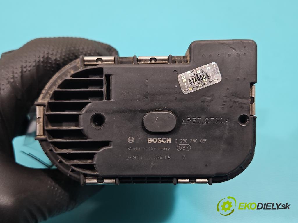 Peugeot 307 1.6 16V 109 HP manual 80 kW 1587 cm3 5- klapka 0280750085 (Škrtiaca klapka)