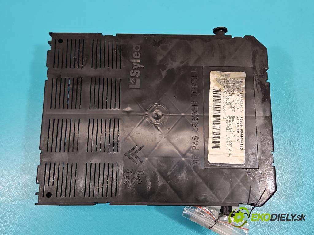Peugeot 307 1.6 16V 109 HP manual 80 kW 1587 cm3 5- riadiaca jednotka komfortu 9636760580F