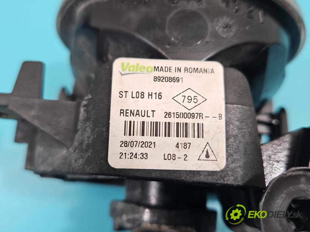 Dacia Sandero III 2020- 1.0 SCe 91KM manual 67 kW 999 cm3 5- Halogen pravý 261500097R (Klika dveří ostatní)