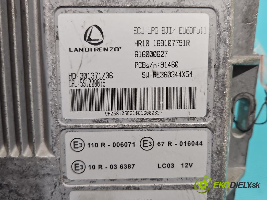 Dacia Sandero III 2020- 1.0 SCe 480) 91KM manual 67 kW 999 cm3 5- řídící jednotka LPG 169107791R