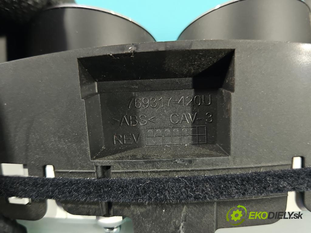 Opel Astra IV 2009-2015 1.6 16v 116 HP manual 85 kW 1598 cm3 5- prístrojovka/ budíky 13433769 (Prístrojová doska)