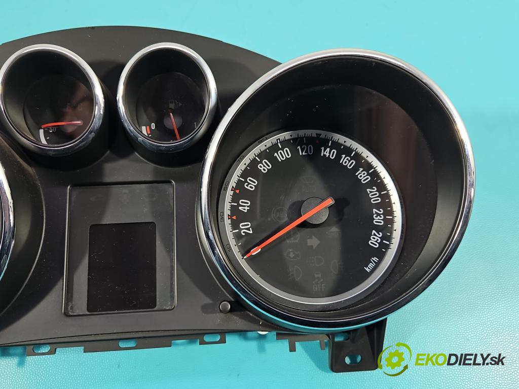 Opel Astra IV 2009-2015 1.6 16v 116 HP manual 85 kW 1598 cm3 5- prístrojovka/ budíky 13433769 (Prístrojová doska)