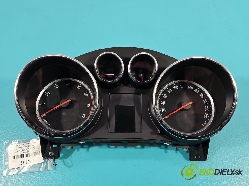 Opel Astra IV 2009-2015 1.6 16v 116 HP manual 85 kW 1598 cm3 5- prístrojovka/ budíky 13433769 (Prístrojová doska)