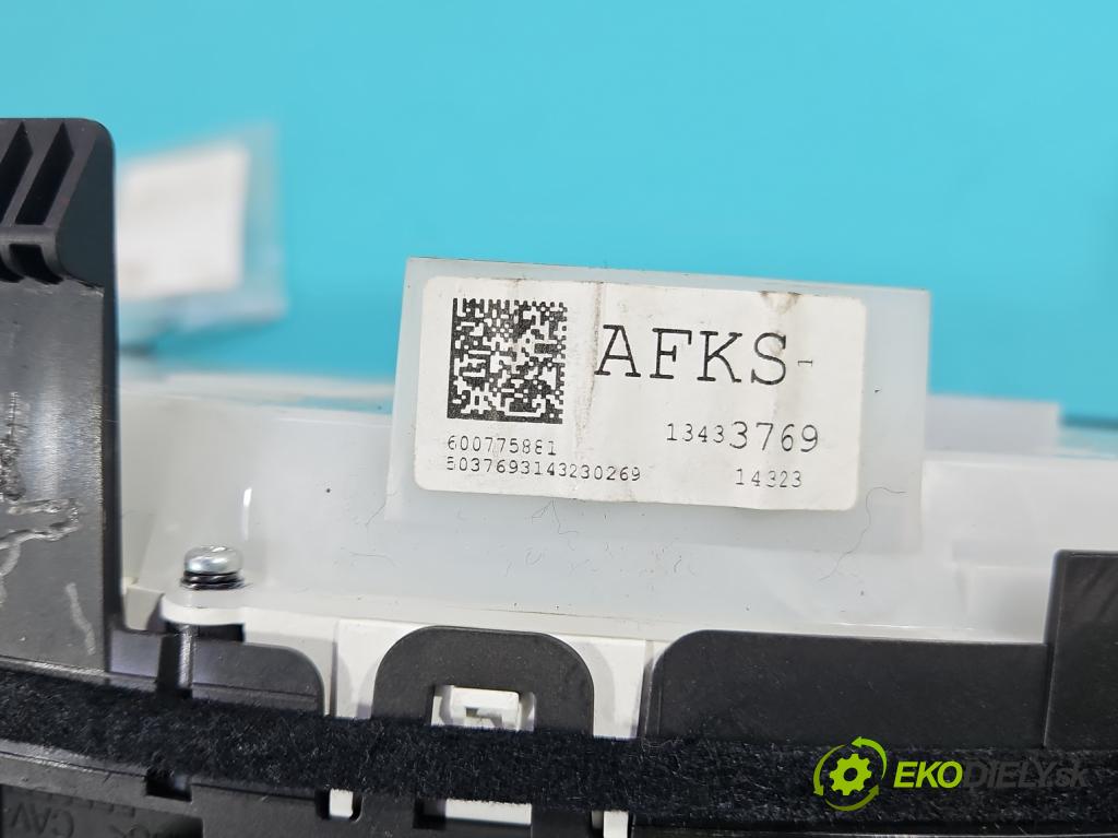 Opel Astra IV 2009-2015 1.6 16v 116 HP manual 85 kW 1598 cm3 5- prístrojovka/ budíky 13433769 (Prístrojová doska)