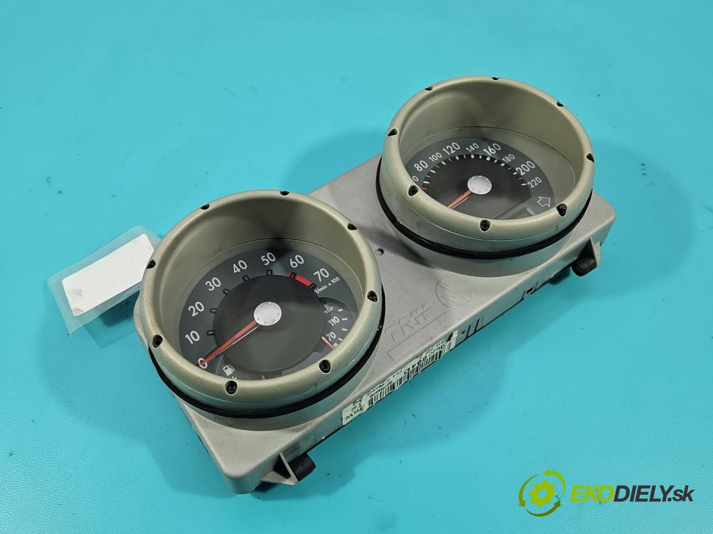 Vw Polo III 6N 1994-2001 1.0 mpi 50KM manual 37 kW 999 cm3 5- prístrojovka/ budíky 6N0920804D (Prístrojová doska)