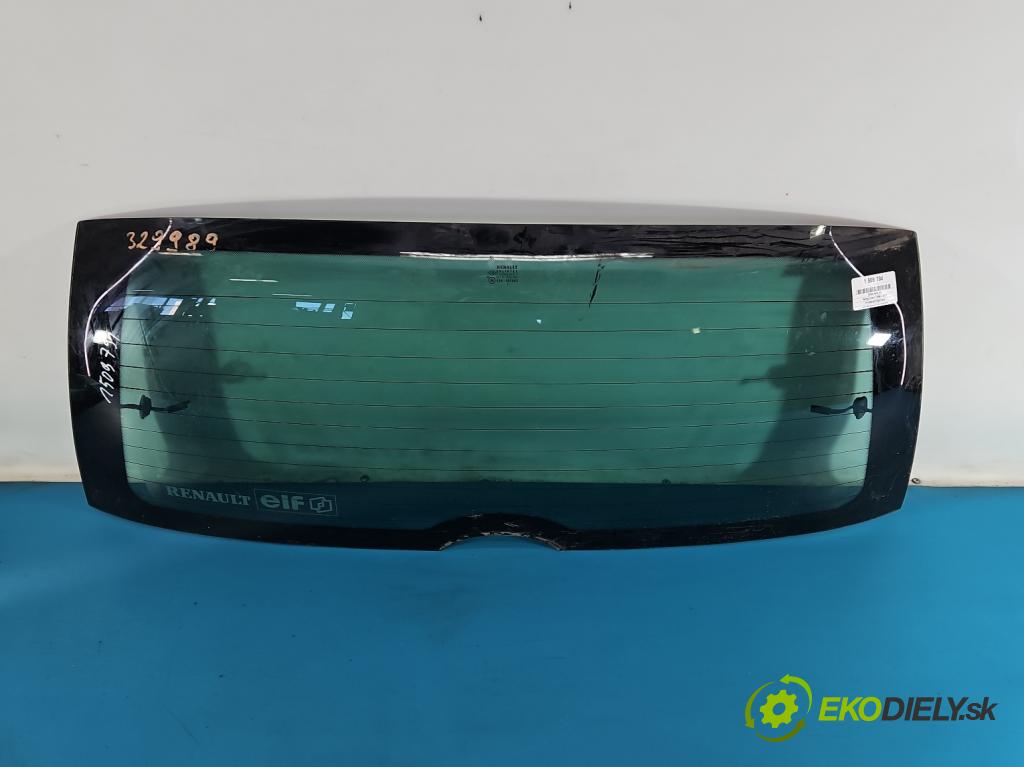 Renault Clio II 1998-2012 1.2 16V 75 hp manual 55 kW 1149 cm3 5- sklo zadní  (Zadní sklo)