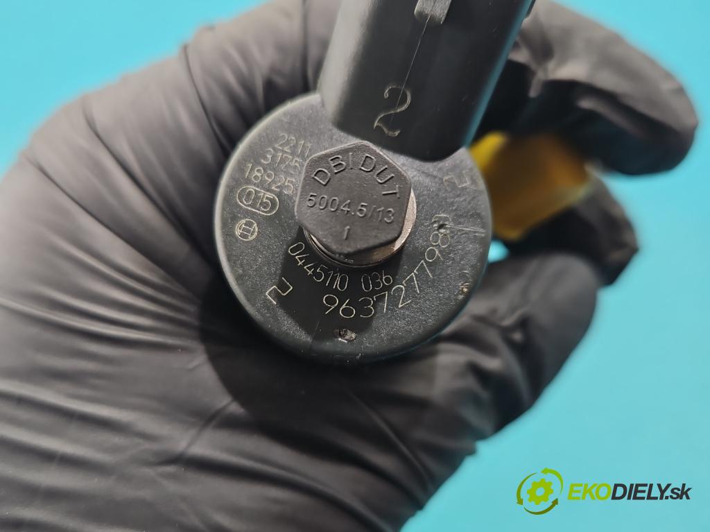 Citroen C5 I 2001-2008 2.2 hdi 133 HP manual 98 kW 2179 cm3 5- vstrek 0445110036 (Vstrekovač paliva)