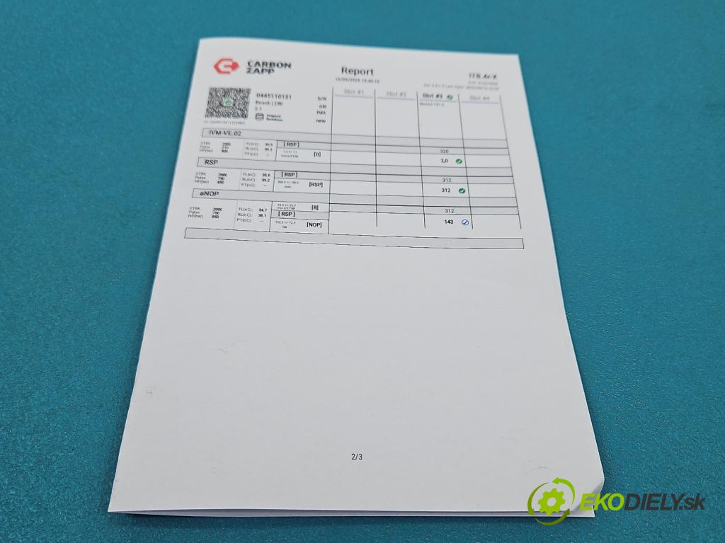Bmw 3 E46 1998-2007 2.0d 150 HP automatic 110 kW 1995 cm3 5- vstrek 0445110131 (Vstrekovač paliva)