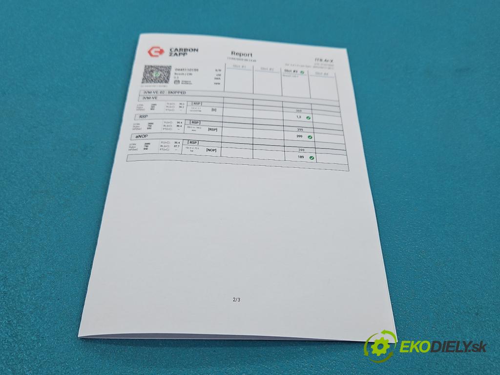 Opel Vectra C 2002-2008 1.9 cdti 150 HP manual 110 kW 1910 cm3 5- vstrek 0445110159 (Vstrekovač paliva)