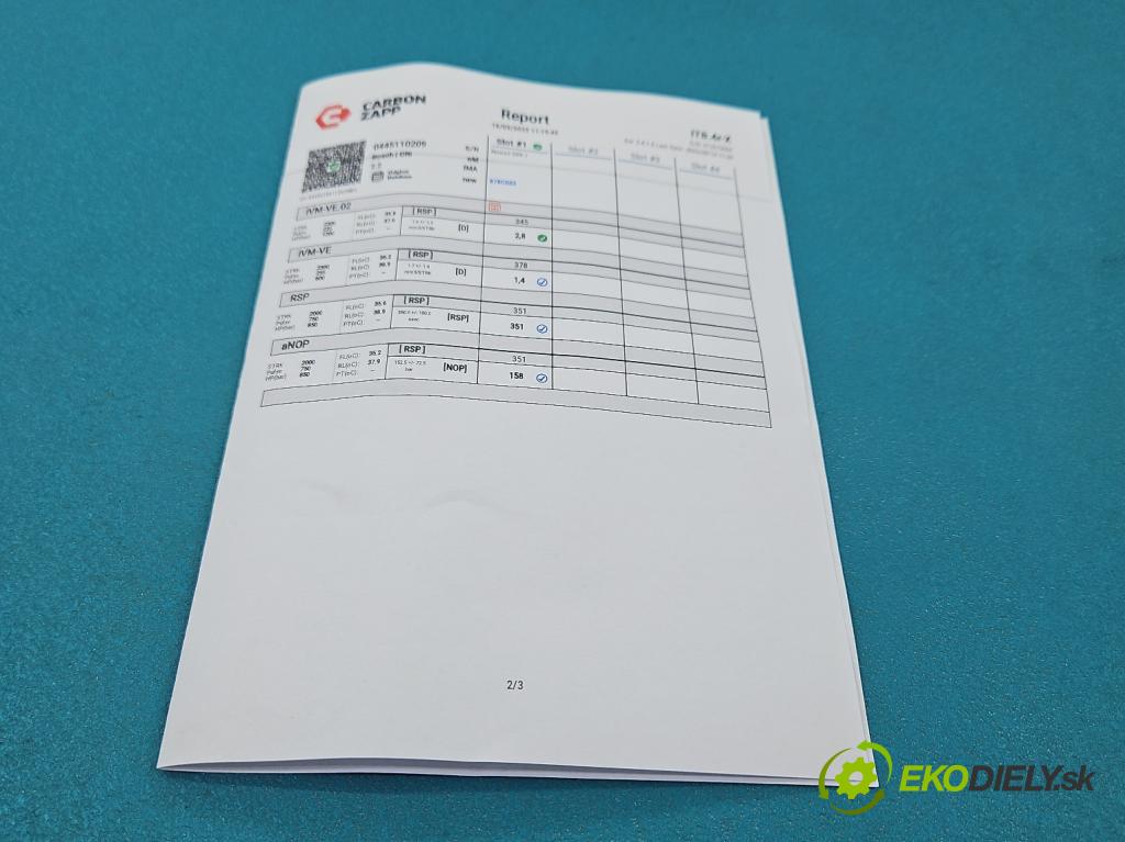 Bmw 1 E87 2004-2011 2.0d 122 HP manual 90 kW 1995 cm3 5- vstrek 0445110209 (Vstrekovač paliva)