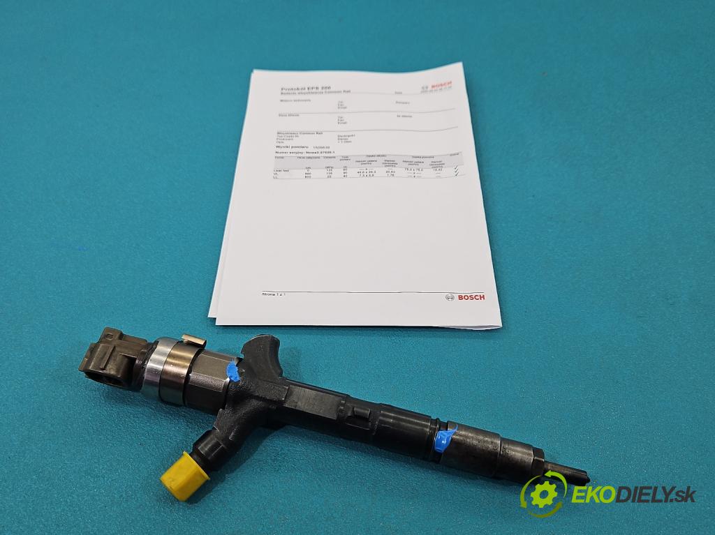 Toyota Corolla Verso I 2001-2004 2.0 d4d 90 HP manual 66 kW 1995 cm3 5- vstrek 23670-27020 (Vstrekovač paliva)