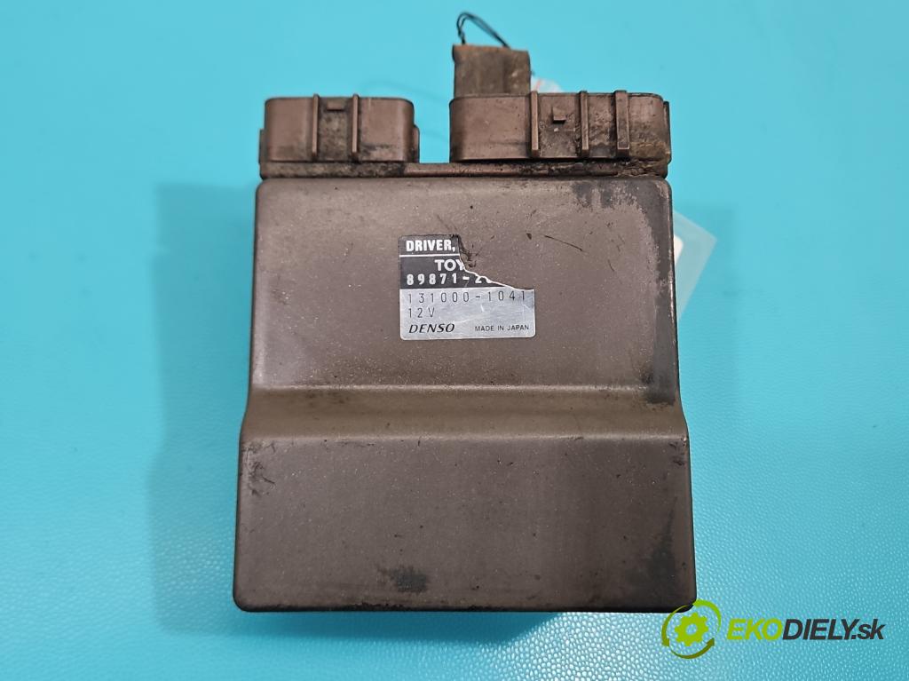 Toyota Corolla E12 2001-2009 2.0 D4D 90 HP manual 66 kW 1995 cm3 5- riadiaca jednotka ostatné 131000-1041