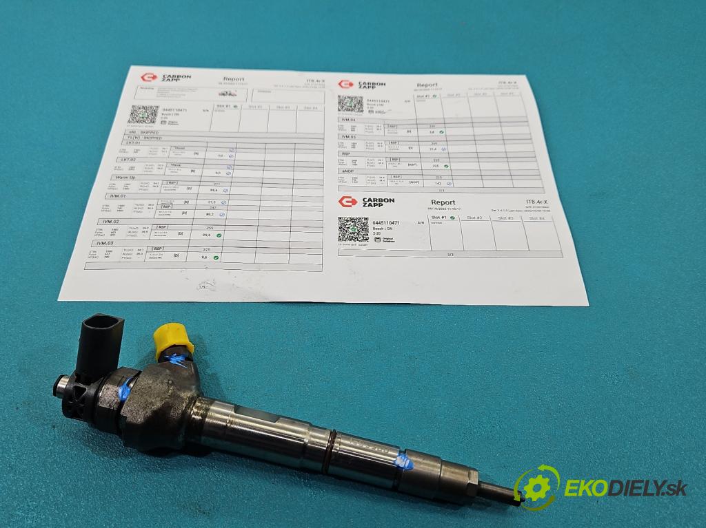 Skoda Superb III 2015-2024 2.0 tdi 190 HP automatic 140 kW 1968 cm3 5- vstrek 0445110471 (Vstrekovač paliva)