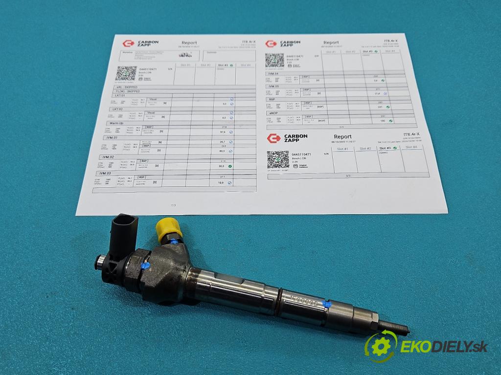 Skoda Superb III 2015-2024 2.0 tdi 190 HP automatic 140 kW 1968 cm3 5- vstrek 0445110471 (Vstrekovač paliva)