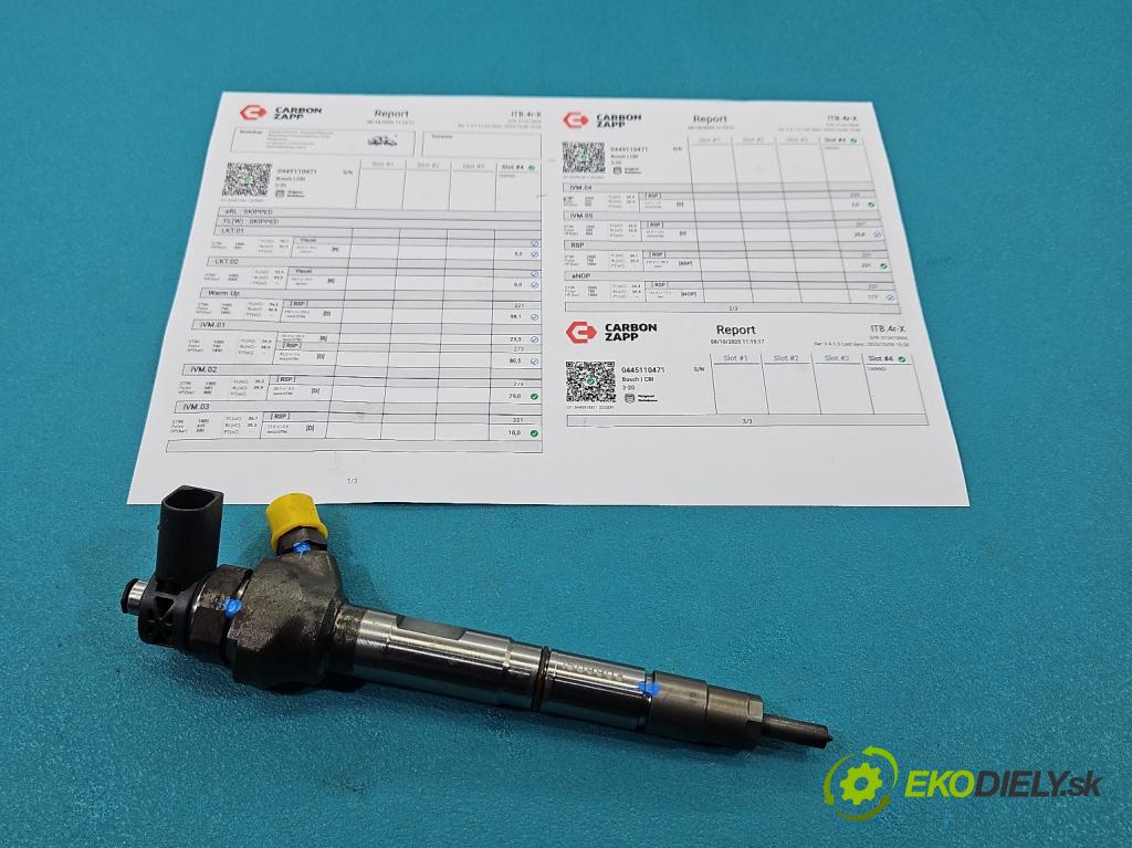 Skoda Superb III 2015-2024 2.0 tdi 190 HP automatic 140 kW 1968 cm3 5- vstrek 0445110471 (Vstrekovač paliva)