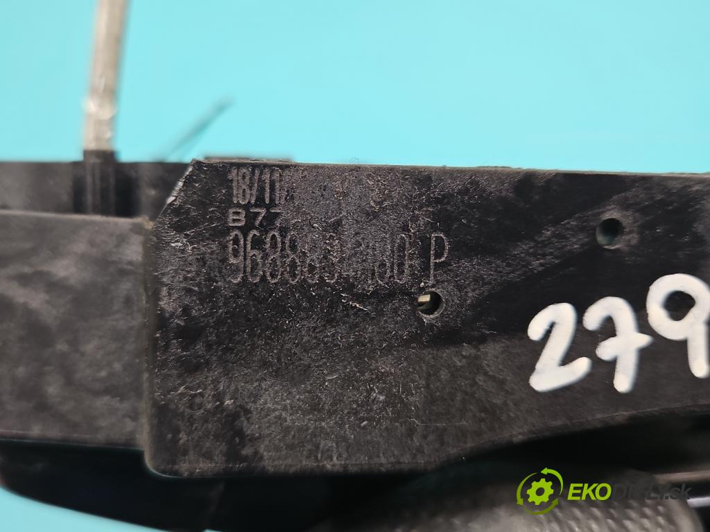 Peugeot 508 I 2010-2018 1.6 hdi 111KM manual 82 kW 1560 cm3 4- rukoväť predné ľavé mimo: 968883418 (Kľučka dverí vonkajšia predná ľavá)