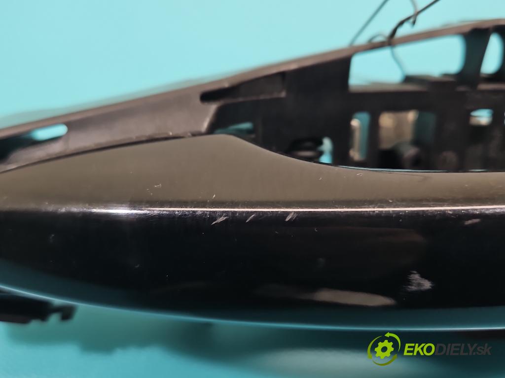 Peugeot 508 I 2010-2018 1.6 hdi 111KM manual 82 kW 1560 cm3 4- rukoväť predné ľavé mimo: 968883418 (Kľučka dverí vonkajšia predná ľavá)