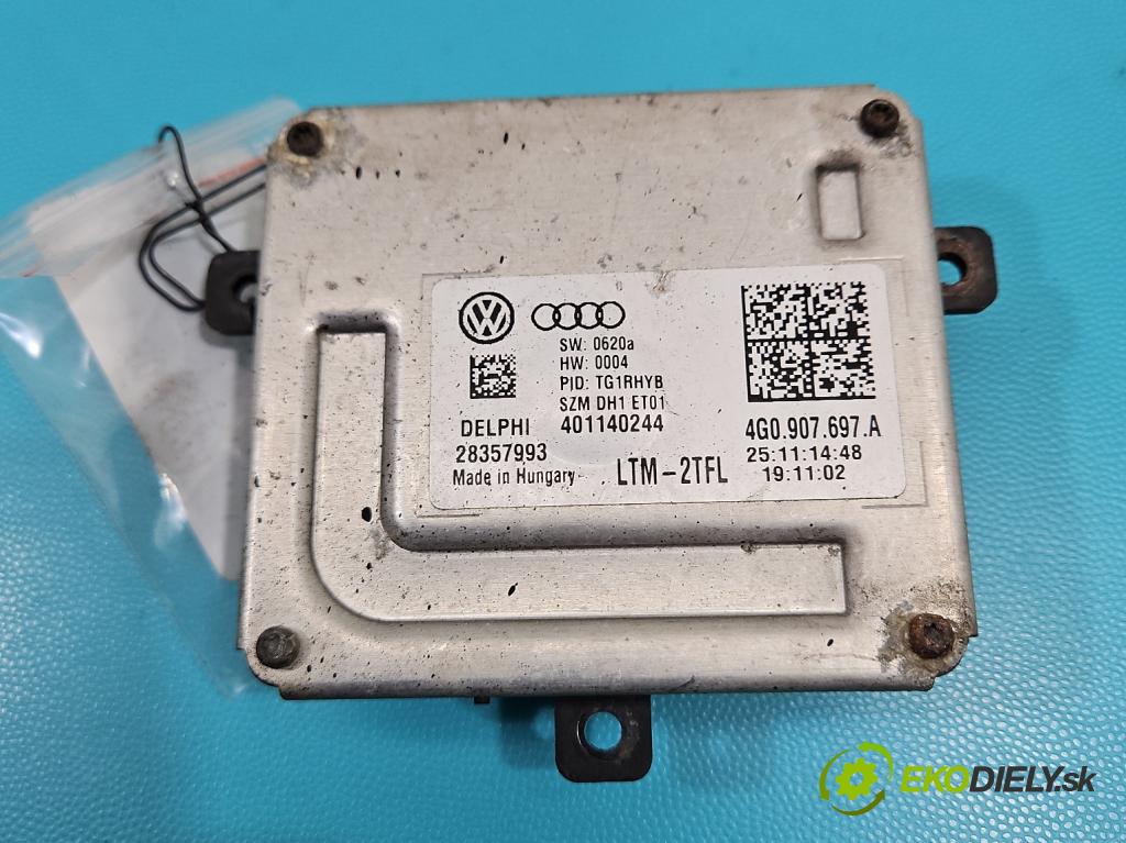 Vw Sharan II 2010-2022 2.0 tdi 177 HP automatic 130 kW 1968 cm3 5- střídač: xenon 4G0907697A (Riadiaca jednotka xenónu)