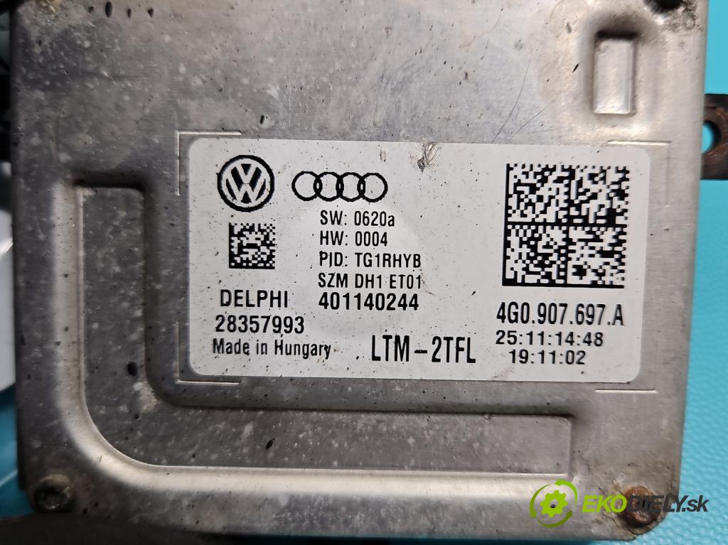Vw Sharan II 2010-2022 2.0 tdi 177 HP automatic 130 kW 1968 cm3 5- střídač: xenon 4G0907697A (Riadiaca jednotka xenónu)