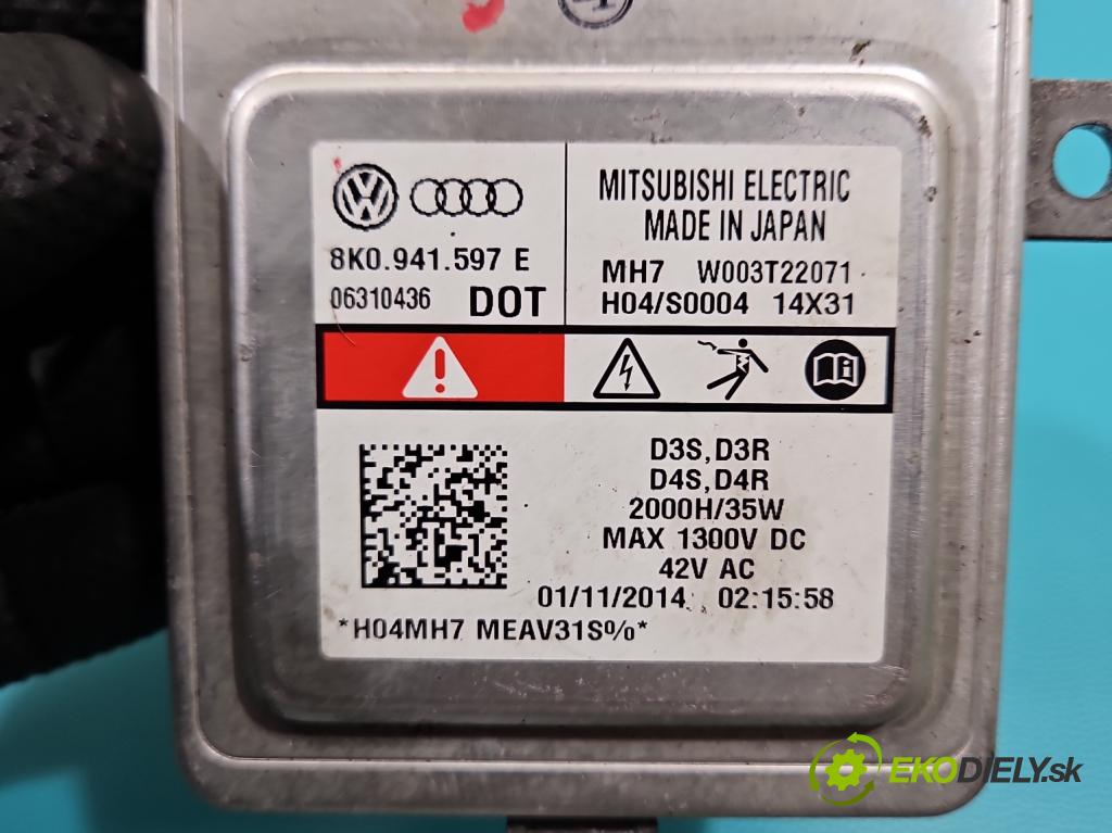 Vw Sharan II 2010-2022 2.0 tdi 177 HP automatic 130 kW 1968 cm3 5- střídač: xenon 8K0941597E (Riadiaca jednotka xenónu)