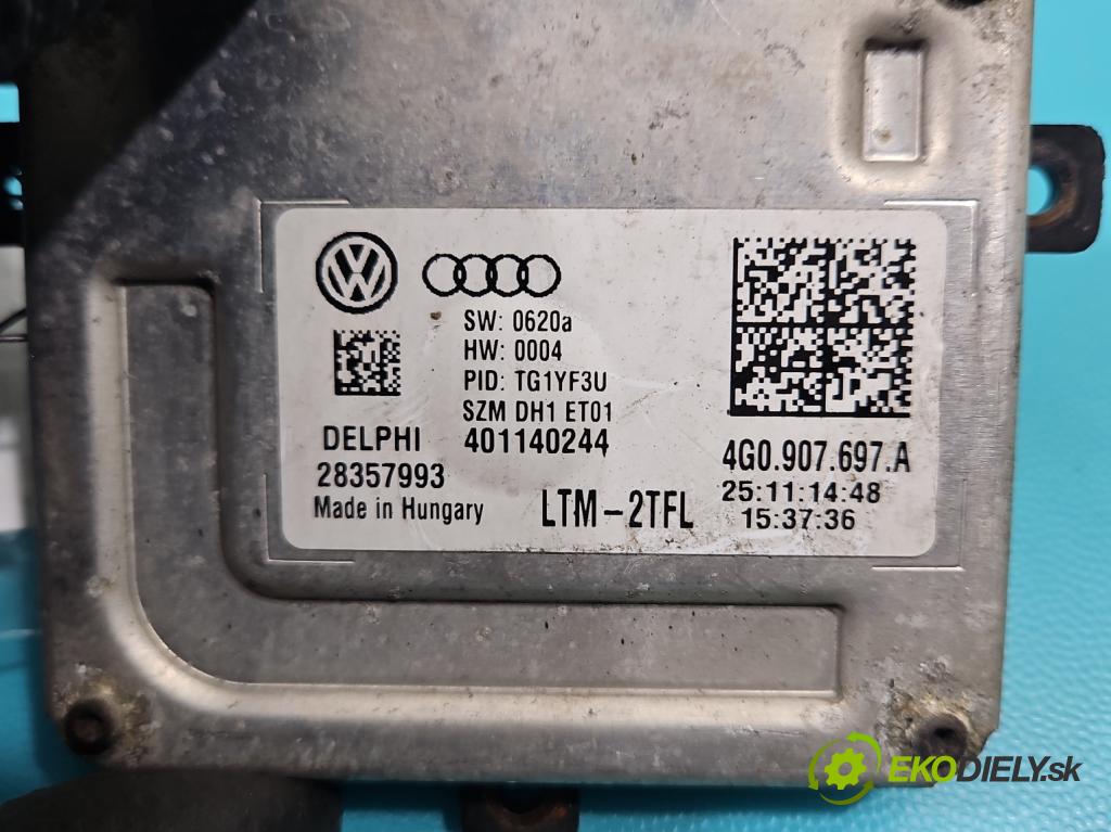 Vw Sharan II 2010-2022 2.0 tdi 177 HP automatic 130 kW 1968 cm3 5- střídač: xenon 4G0907697A (Riadiaca jednotka xenónu)