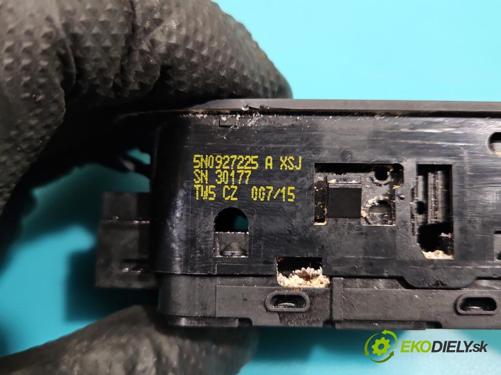 Vw Sharan II 2010-2022 2.0 tdi 177 HP automatic 130 kW 1968 cm3 5- prepínač brzda: ručný 5N0927225A (Prepínacie páčky pod volantom)