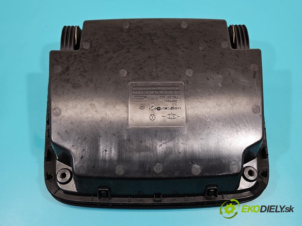 Vw Sharan II 2010-2022 2.0 tdi 177 hp automatic 130 kW 1968 cm3 5- kastlík 7N0857922