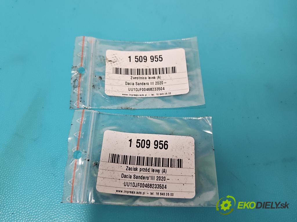 Dacia Sandero III 2020- 1.0 SCe: 480) 91 KM manual 67 kW 999 cm3 5- náboj ľavé  (Náboj kolesa)