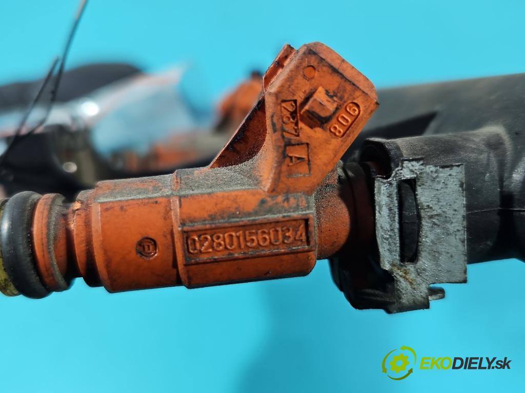 Peugeot 307 1.6 16V 109 HP manual 80 kW 1587 cm3 5- vstrek 0280156034 (Vstrekovač paliva)