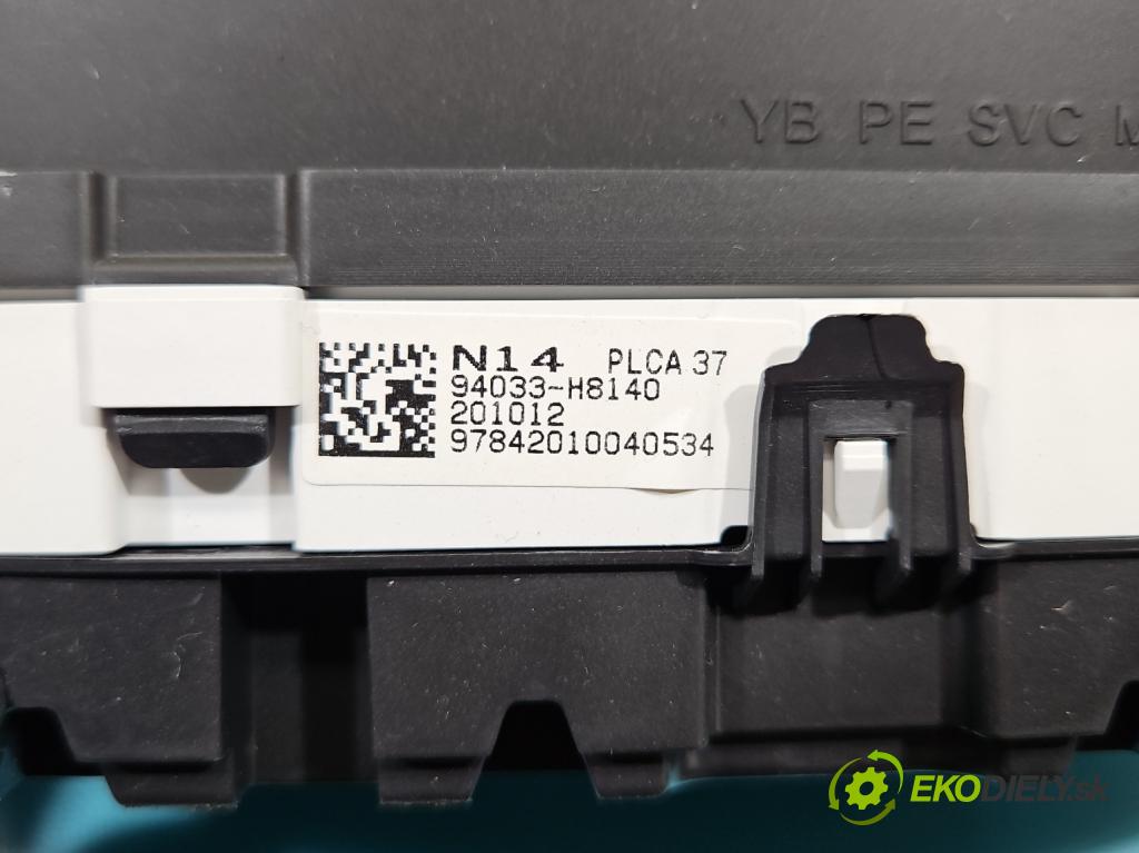 Kia Rio IV 2016-2023 1.2 16V 84KM manual 61.8 kW 1197 cm3 5- prístrojovka/ budíky 94033-H8140 (Prístrojová doska)