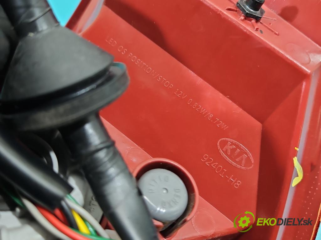 Kia Rio IV 2016-2023 1.2 16V 84KM manual 61.8 kW 1197 cm3 5- světlo zadní levé 92401-H8 (Klika dveří ostatní)