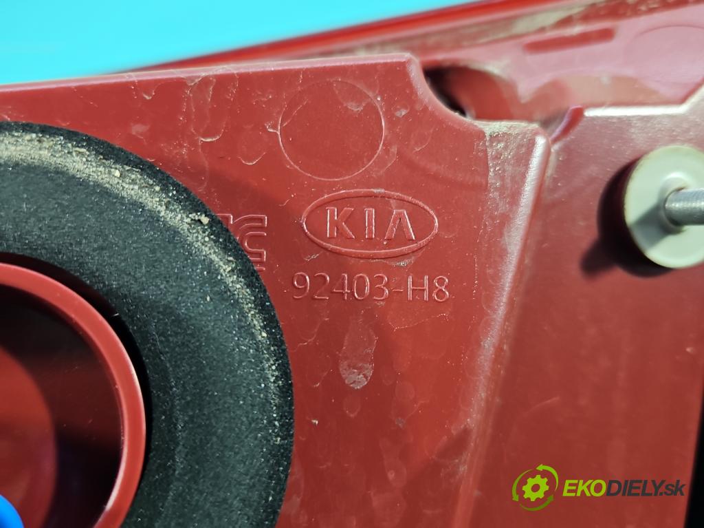 Kia Rio IV 2016-2023 1.2 16V 84KM manual 61.8 kW 1197 cm3 5- světlo zadní levé 92403-H8 (Klika dveří ostatní)