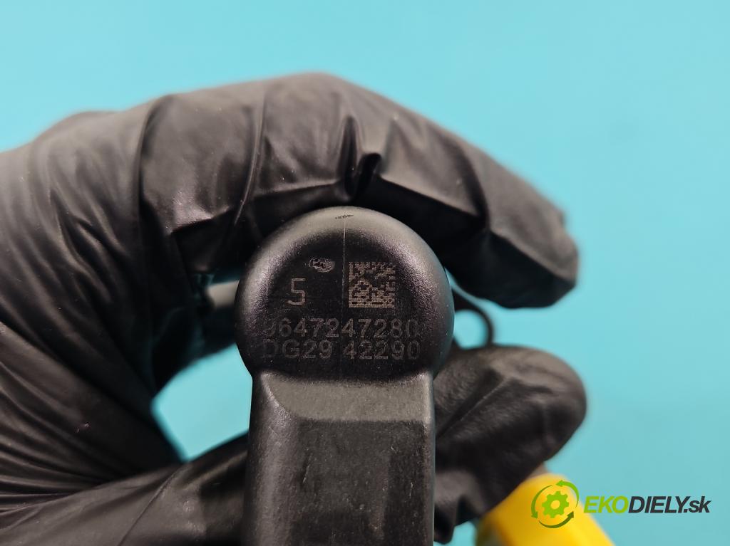 Peugeot 407 2.0d 136hp manual 100 kW 1997 cm3 4- vstřikovač 9647247280 (Vstřikovač paliva)